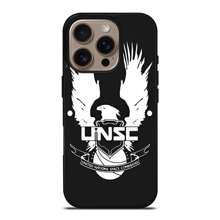 UNITED NATIONS SPACE COMMAND LOGO iPhone 16 Pro Case Cover
