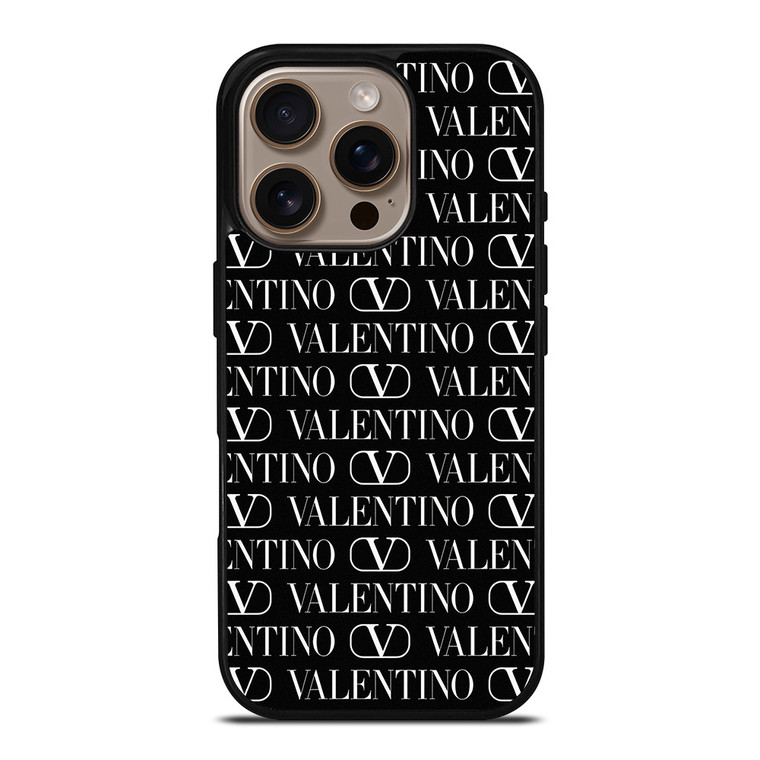 VALENTINO LUXURY PATTERN iPhone 16 Pro Case Cover VALENTINO LUXURY PATTERN iPhone 16 Pro Case Cover