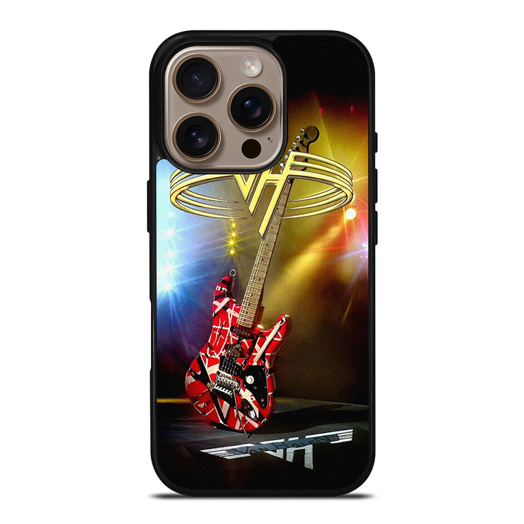 VAN HALEN GUITAR LOGO iPhone 16 Pro Case Cover