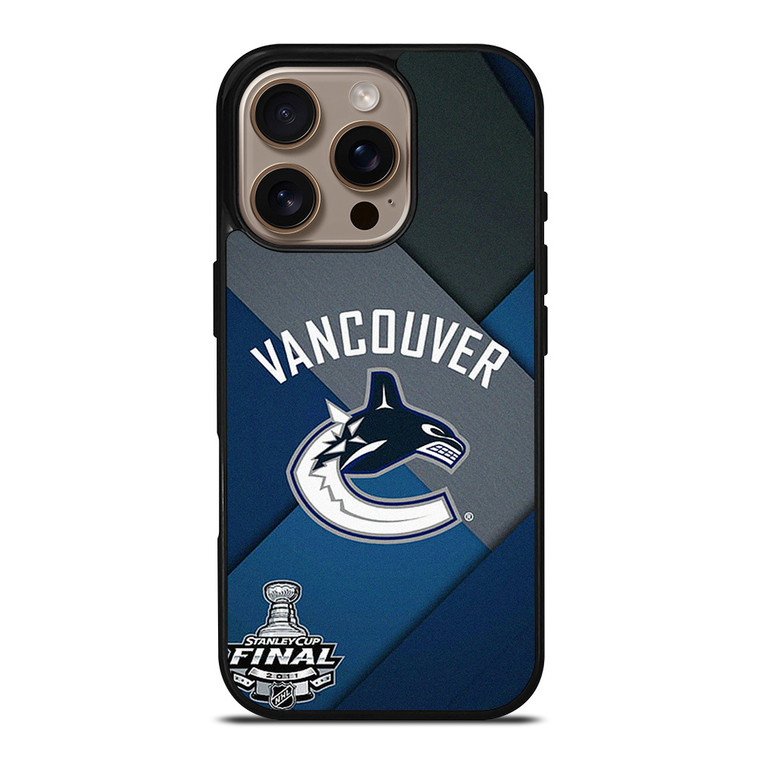 VANCOUVER CANUCKS STANLEY CUP FINAL iPhone 16 Pro Case Cover