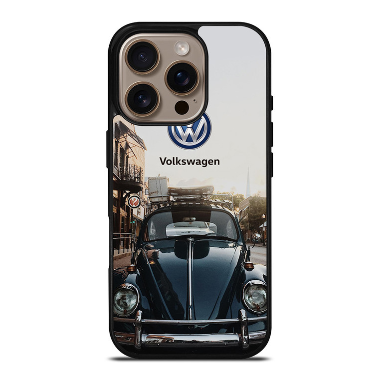 VW VOLKSWAGEN BEETLE VINTAGE LOGO iPhone 16 Pro Case Cover