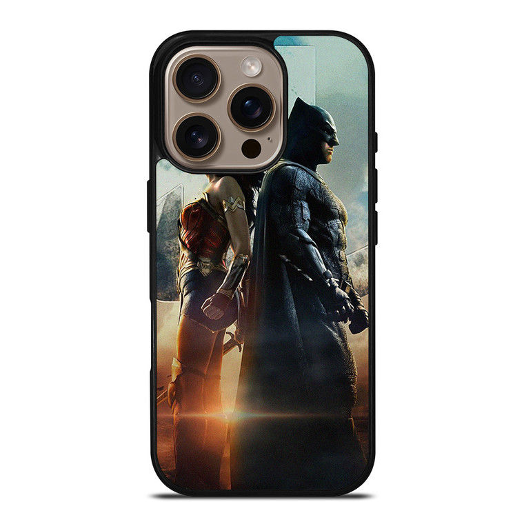 WONDER WOMAN BATMAN JUSTICE LEAGUE iPhone 16 Pro Case Cover WONDER WOMAN BATMAN JUSTICE LEAGUE iPhone 16 Pro Case Cover