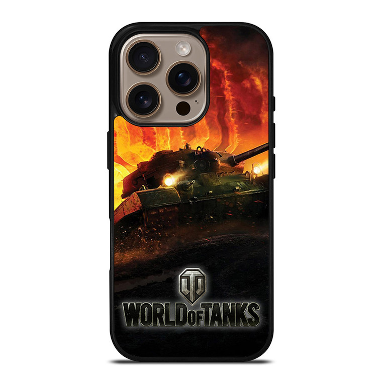 WORLD OF TANKS ONLINE GAMES LOGO 2 iPhone 16 Pro Case Cover