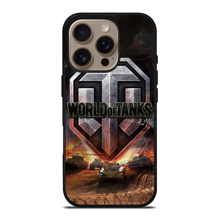 WORLD OF TANKS SHIELD LOGO iPhone 16 Pro Case Cover