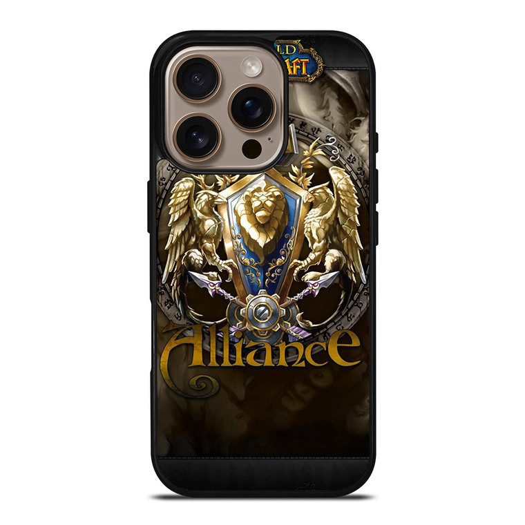 WORLD OF WARCRAFT GAMES EMBLEM iPhone 16 Pro Case Cover