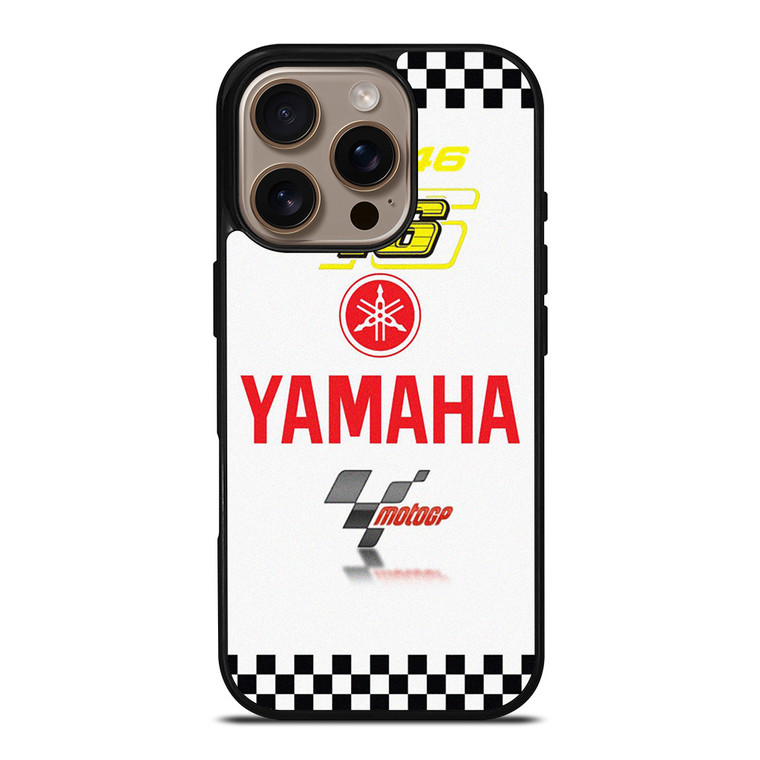 YAMAHA VALENTINO ROSSI VR46 MOTO GP iPhone 16 Pro Case Cover YAMAHA VALENTINO ROSSI VR46 MOTO GP iPhone 16 Pro Case Cover