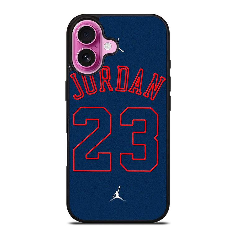 AIR JORDAN 23 JUMPMAN VELVET iPhone 16 Plus Case Cover