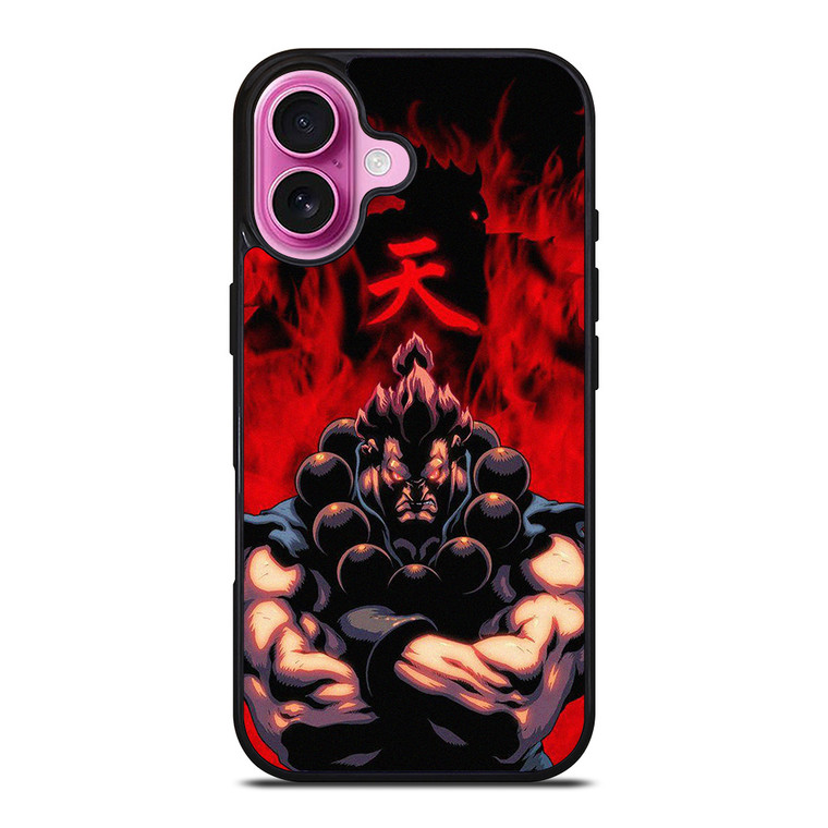 AKUMA GOUKI STREET FIGHTER ANIME iPhone 16 Plus Case Cover