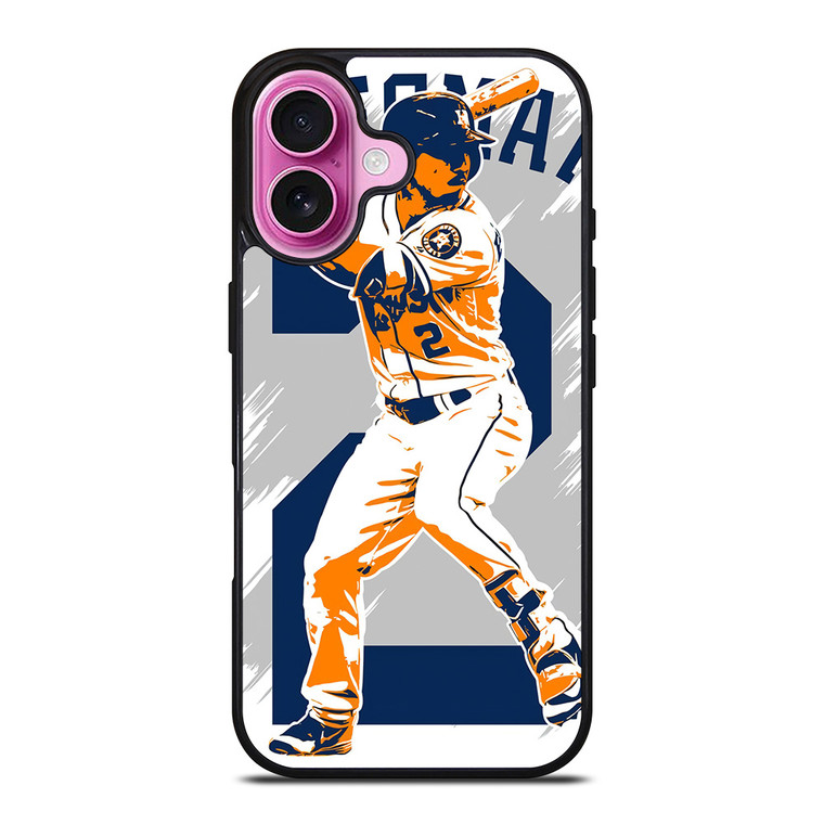 ALEX BREGMAN HOUSTON ASTROS BASEBALL iPhone 16 Plus Case Cover