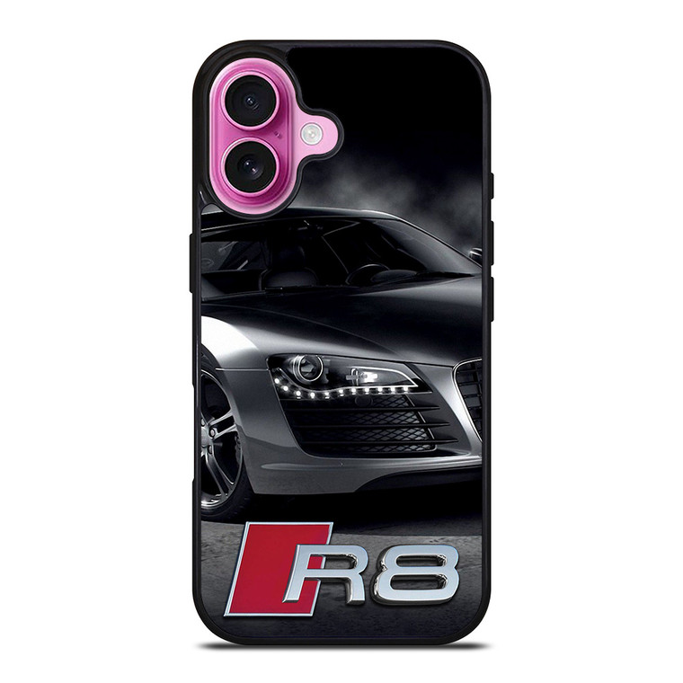 AUDI R8 CAR EMBLEM iPhone 16 Plus Case Cover