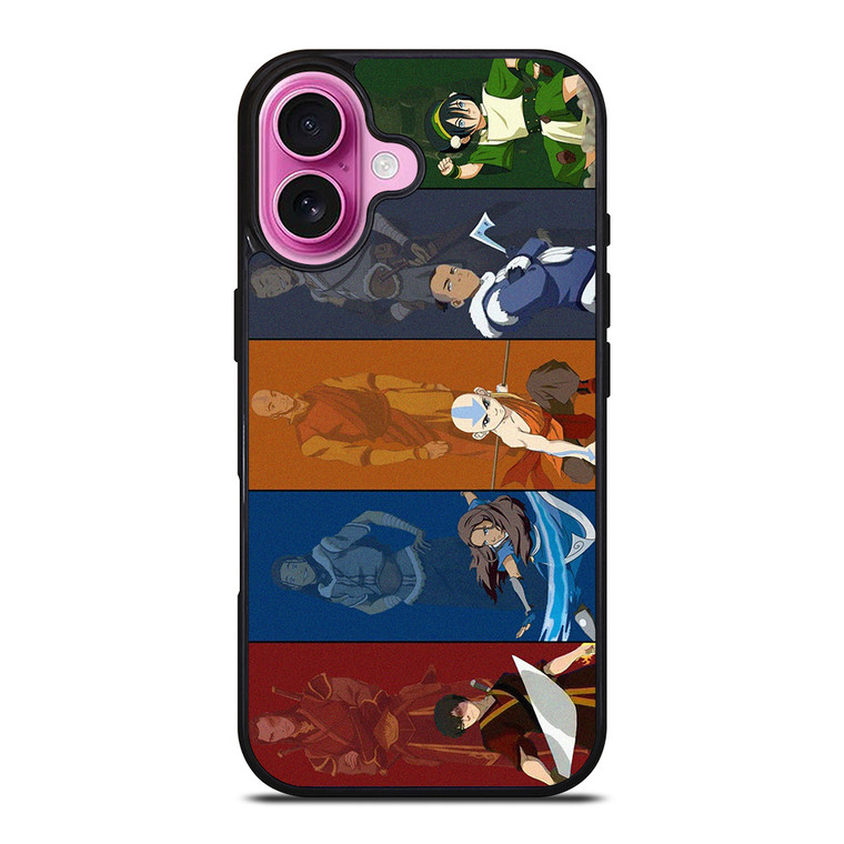AVATAR THE LAST AIRBENDER COLLAGE iPhone 16 Plus Case Cover