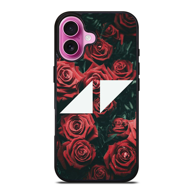 AVICII DJ ROSES LOGO iPhone 16 Plus Case Cover
