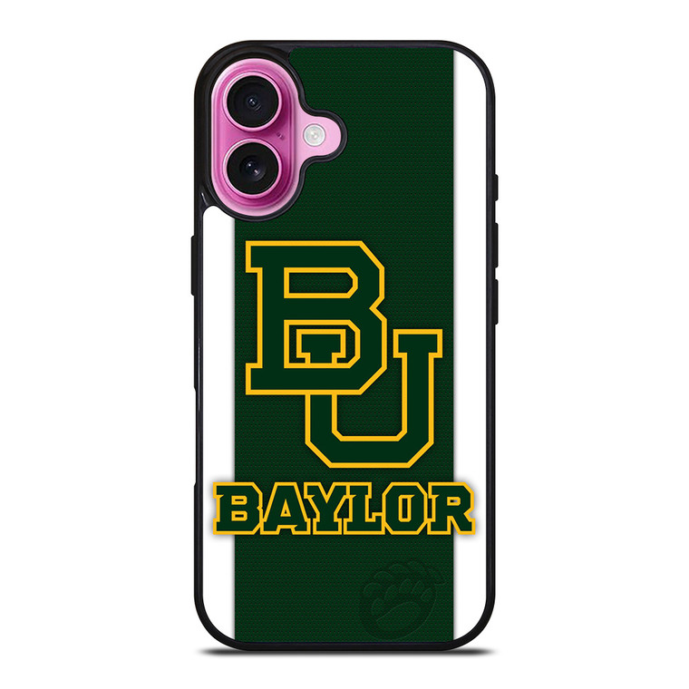 BAYLOR UNIVERISTY BASKETBALL LOGO iPhone 16 Plus Case Cover