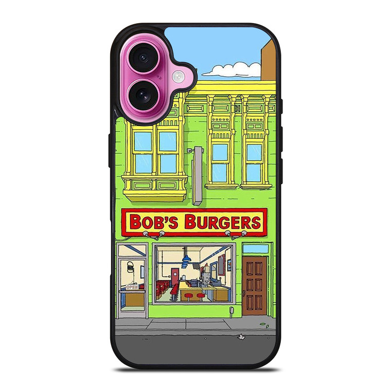 BOB'S BURGERS OUTLET iPhone 16 Plus Case Cover