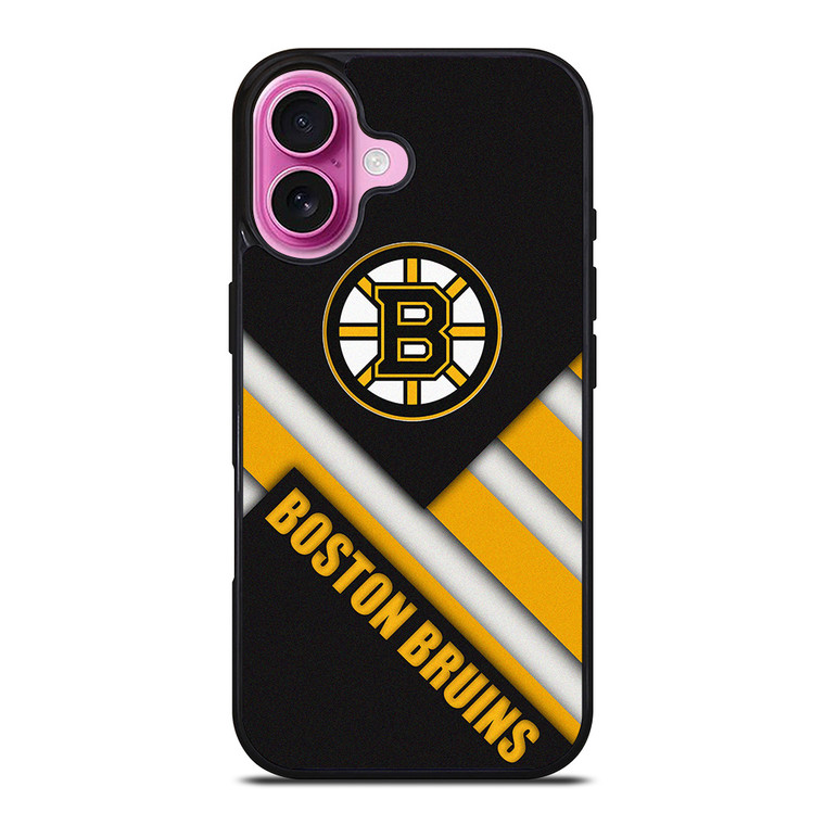 BOSTON BRUINS ICE HOCKEY LOGO iPhone 16 Plus Case Cover