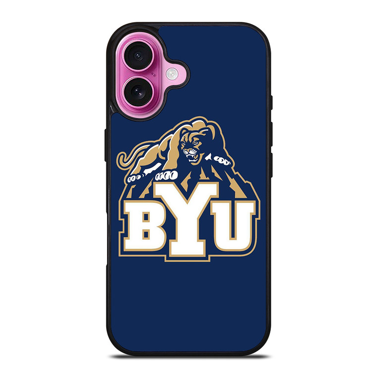 BYU COUGARS FOOTBALL SYMBOL iPhone 16 Plus Case Cover