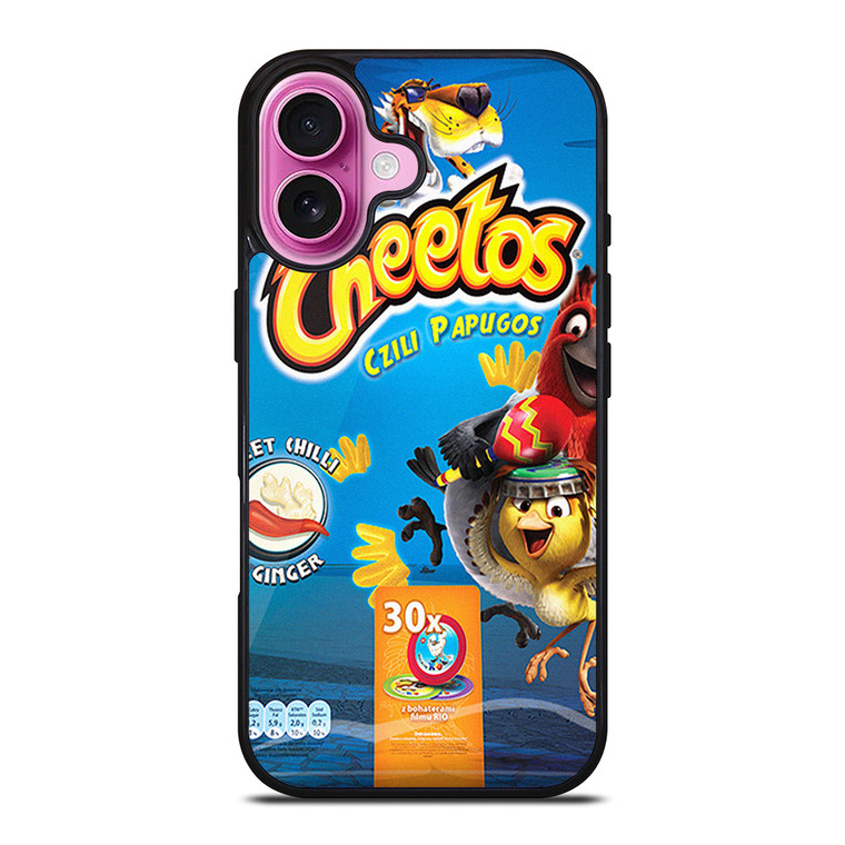 CHEETOS FLAMIN HOT CHILI PAPUOGOS iPhone 16 Plus Case Cover