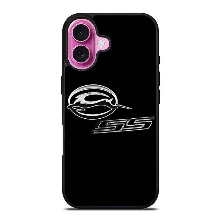 CHEVROLET IMPALA SS CHROME EMBLEM iPhone 16 Plus Case Cover