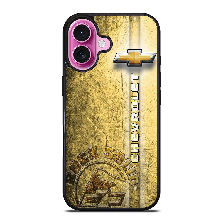 CHEVY CHEROLET TRUCK ROCK SOLID iPhone 16 Plus Case Cover