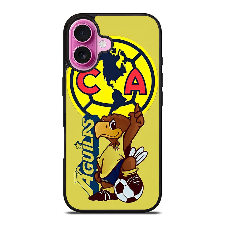 CLUB AMERICA CA AGUILAS MASCOT iPhone 16 Plus Case Cover