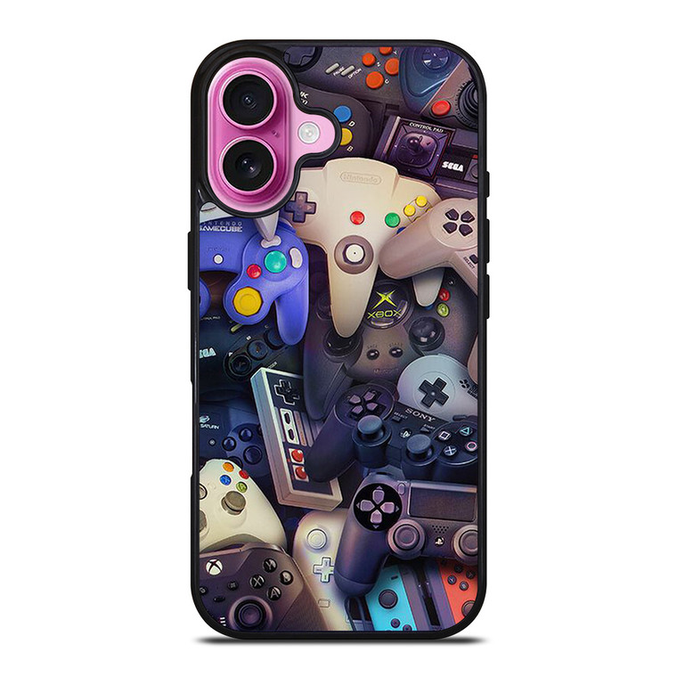 CONSOLES CONTROLLER COLLECTION iPhone 16 Plus Case Cover