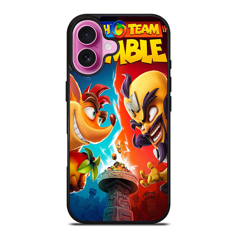 CRASH TEAM RUMBLE GAMES POSTER iPhone 16 Plus Case Cover
