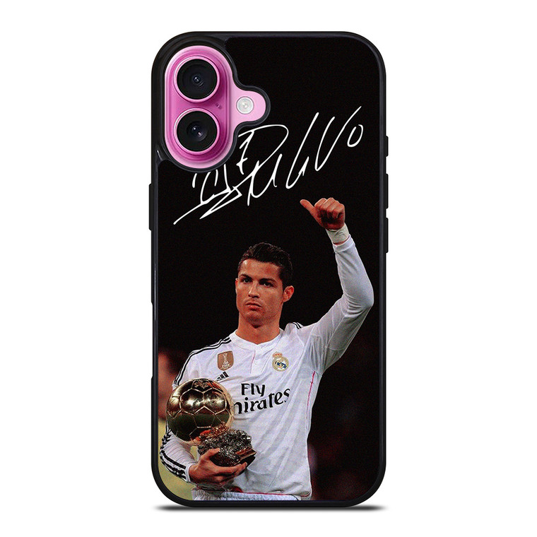CRISTIANO RONALDO BALLON DOR iPhone 16 Plus Case Cover