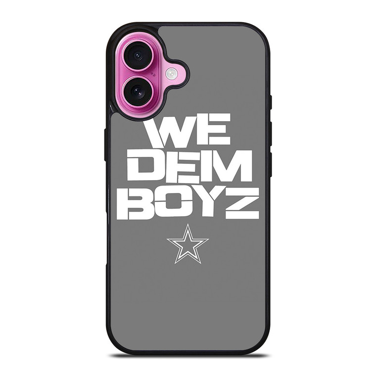 DALLAS COWBOYZ NFL WE DEM BOYS iPhone 16 Plus Case Cover