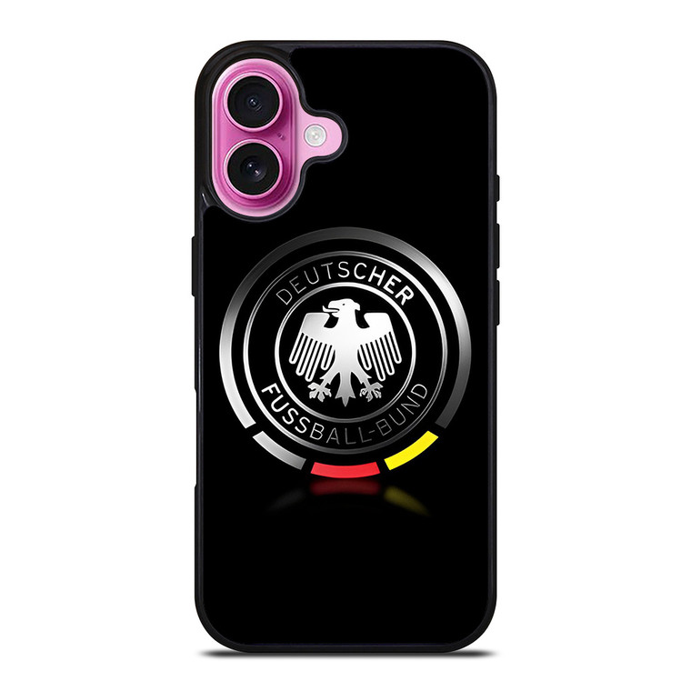 DEUTSCHER GERMANY FOOTBALL BADGE iPhone 16 Plus Case Cover