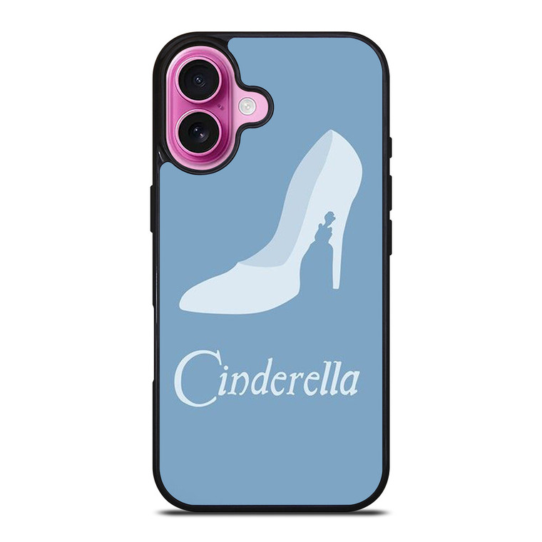 DISNEY CINDERELLA GLASS SLIPPER VECTOR iPhone 16 Plus Case Cover