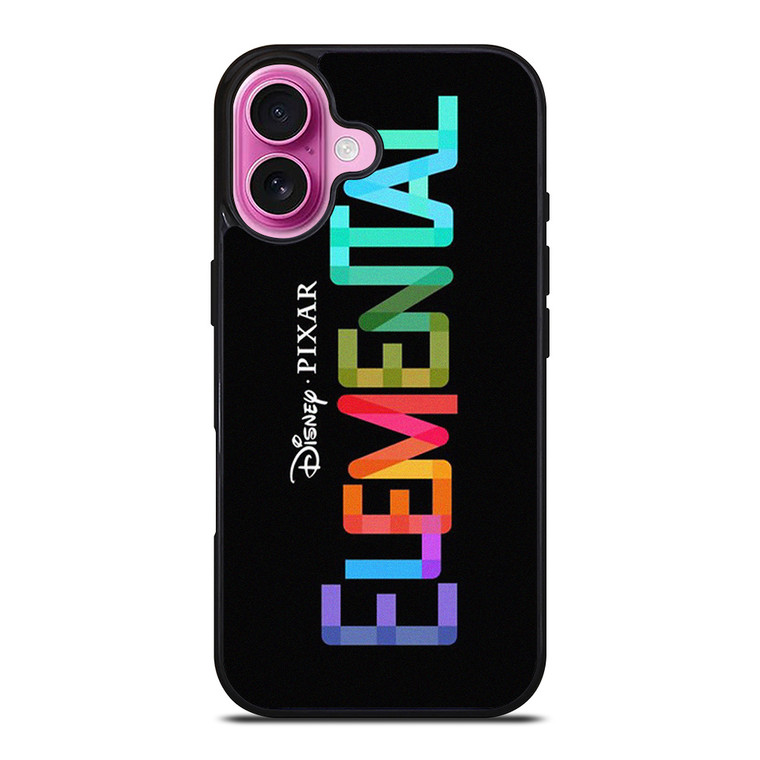 DISNEY PIXAR ELEMENTAL LOGO iPhone 16 Plus Case Cover