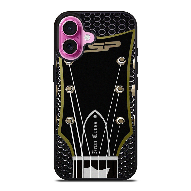 ESP GUITARS METAL HEADSTOCK iPhone 16 Plus Case Cover