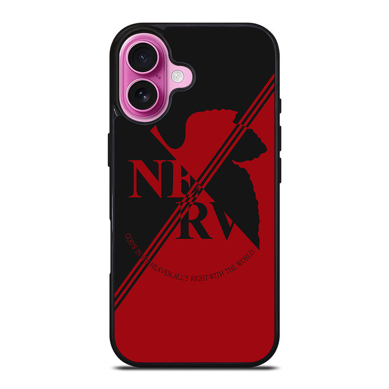 EVANGELION NERV LOGO 2 iPhone 16 Plus Case Cover