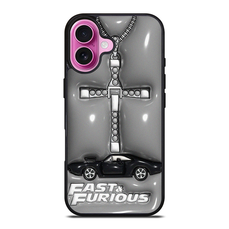 FAST AND FURIOUS DOMINIC TORETTO CAR iPhone 16 Plus Case Cover
