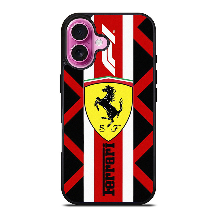 FERRARI F1 FORMULA 1 SYMBOL iPhone 16 Plus Case Cover