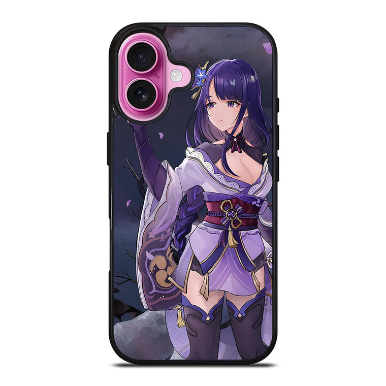 GENSHIN IMPACT RAIDEN SHOGUN GAMES iPhone 16 Plus Case Cover