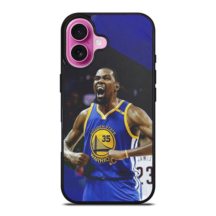GOLDEN STATE WARRIORS KEVIN DURANT BASKET iPhone 16 Plus Case Cover