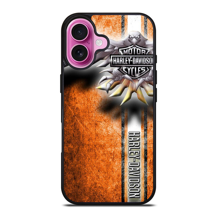 HARLEY DAVIDSON MOTOR SYMBOL iPhone 16 Plus Case Cover