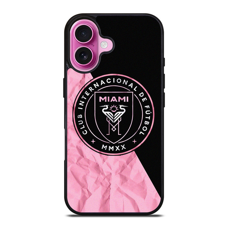 INTER MIAMI FOOTBALL TEAM iPhone 16 Plus Case Cover