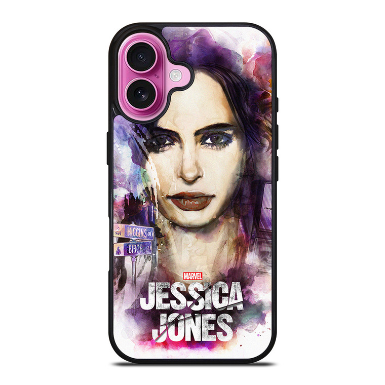 JESSICA JONES MARVEL ART iPhone 16 Plus Case Cover