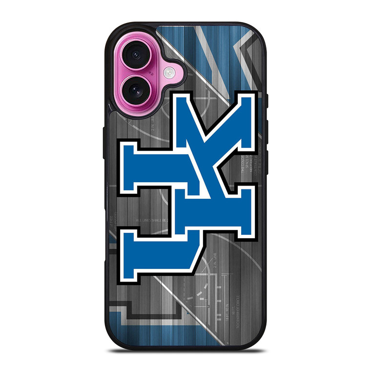 KENTUCKY WILDCATS UNIVERSITY BASKETBALL iPhone 16 Plus Case Cover