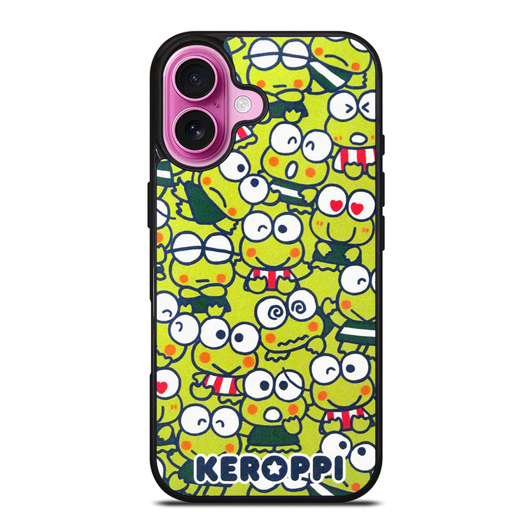 KEROPPI CARTOON COLLAGE iPhone 16 Plus Case Cover