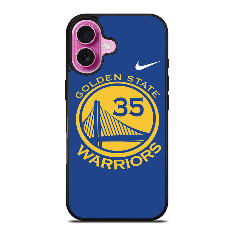 KEVIN DURANT GOLDEN STATE WARRIORS NIKE KIT iPhone 16 Plus Case Cover