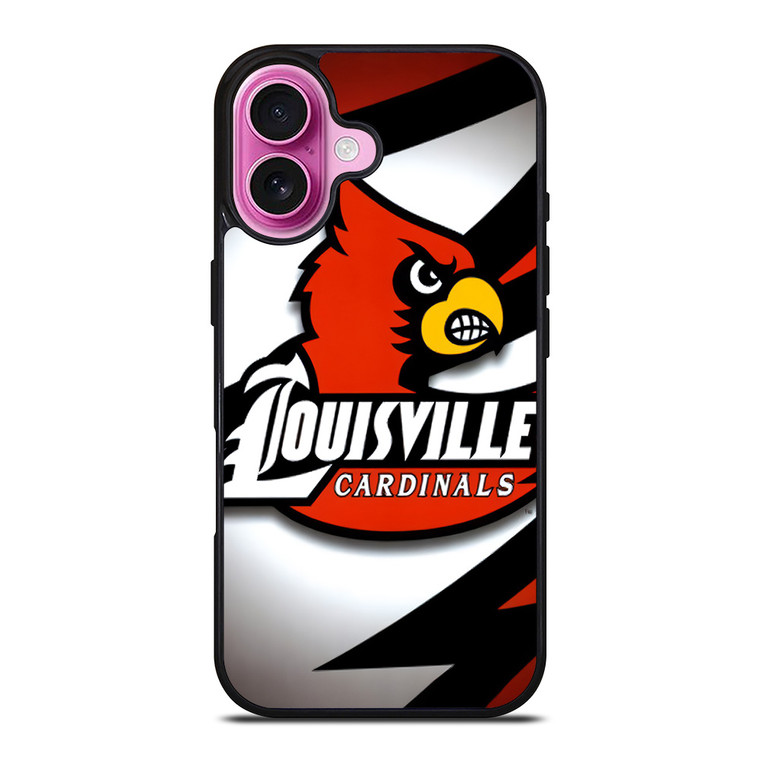 LOUISVILLE CARDINALS BASKETBALL LOGO 2 iPhone 16 Plus Case Cover