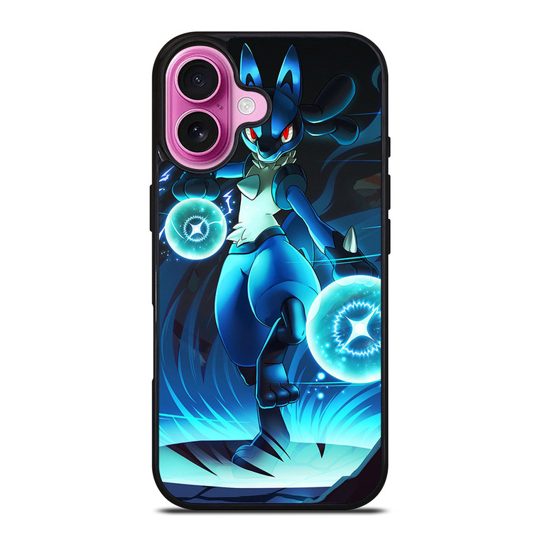 LUCARIO POKEMON GAMES iPhone 16 Plus Case Cover