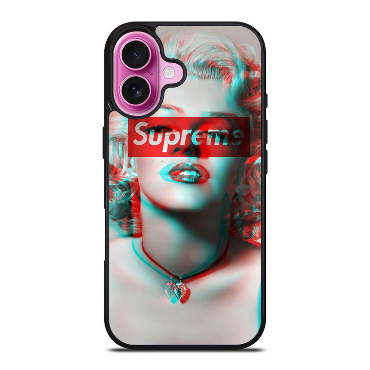 MARILYN MONROE SUPREME iPhone 16 Plus Case Cover MARILYN MONROE SUPREME iPhone 16 Plus Case Cover