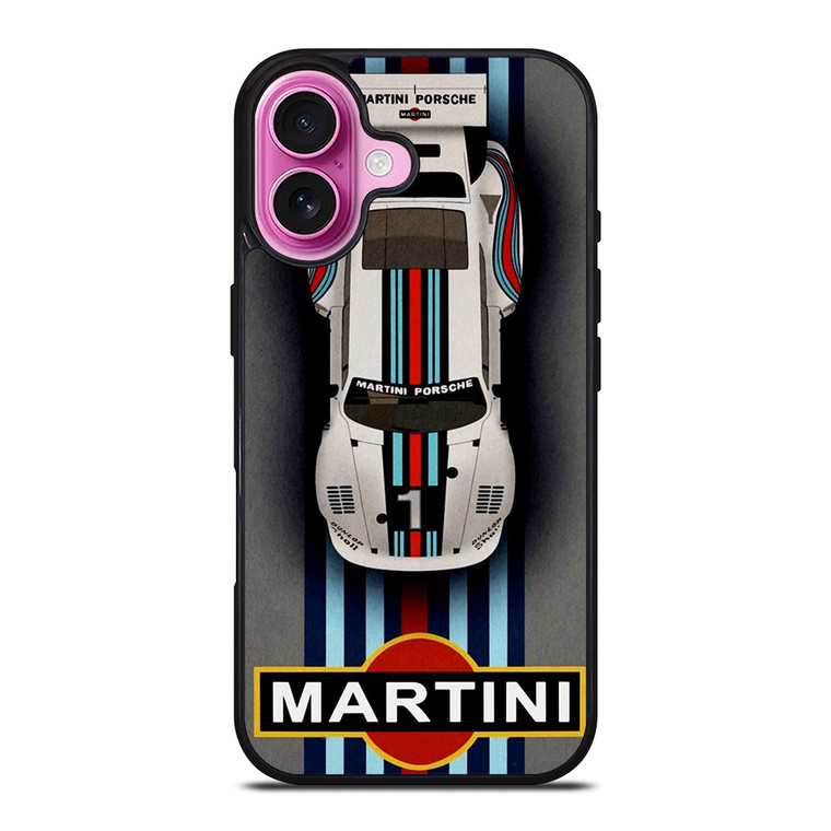 MARTINI PORSCHE 911 CAR iPhone 16 Plus Case Cover