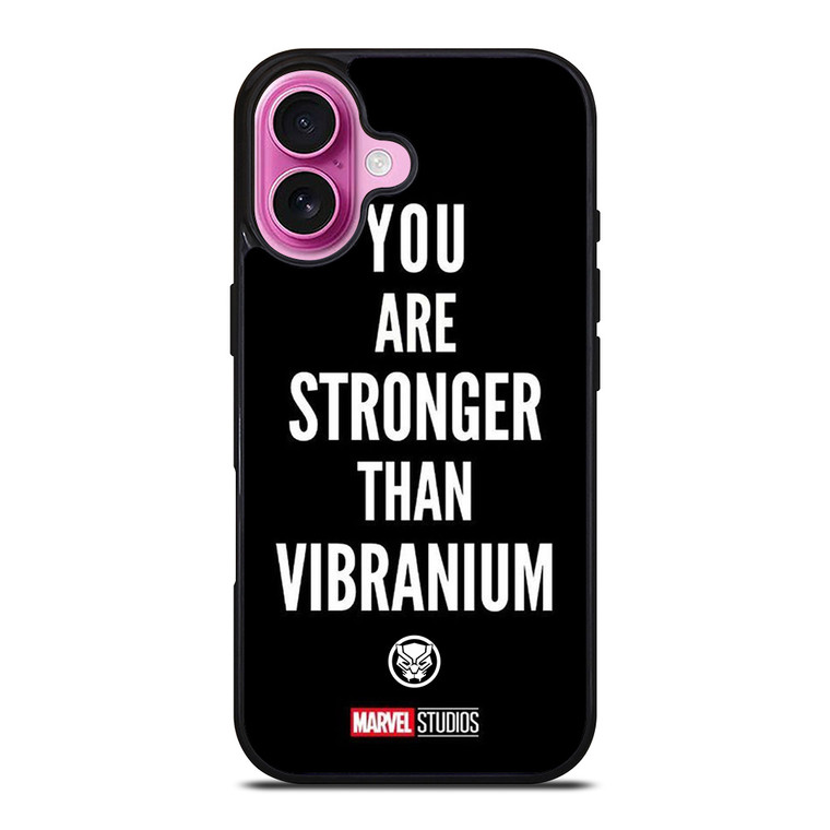 MARVEL BLACK PANTHER QUOTES iPhone 16 Plus Case Cover