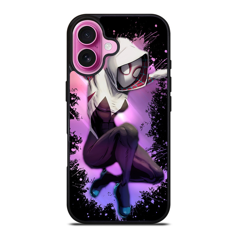 MARVEL SPIDER WOMAN GWEN STACY iPhone 16 Plus Case Cover