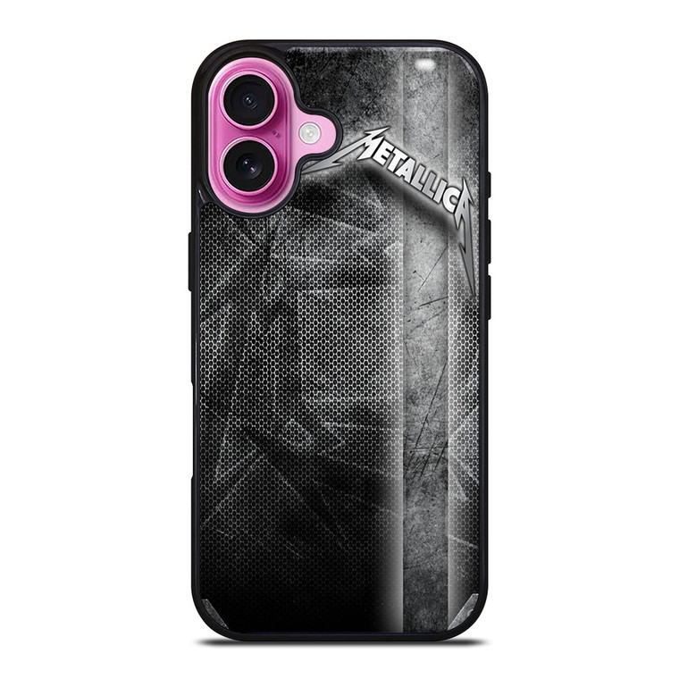 METALLICA BAND METAL LOGO iPhone 16 Plus Case Cover METALLICA BAND METAL LOGO iPhone 16 Plus Case Cover